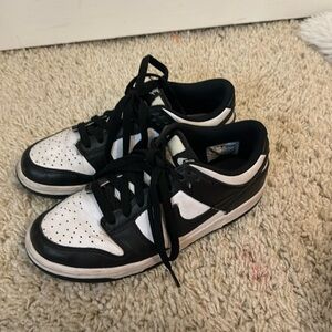 panda dunks women size 7
